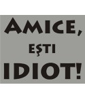 Amice, esti idiot!