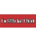 I'm little but I think