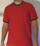 Tricou barbatesc rosu